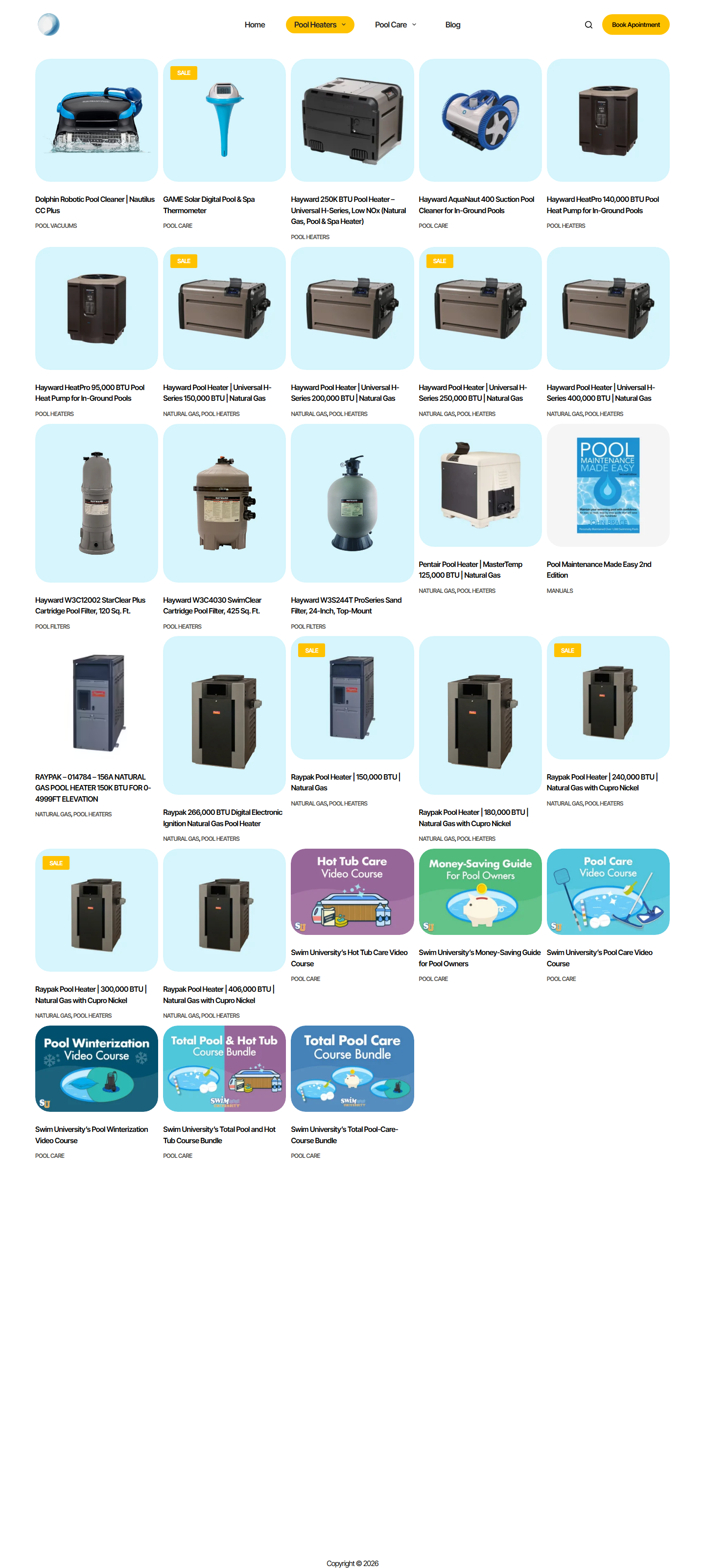ThePoolHeater — full shop page